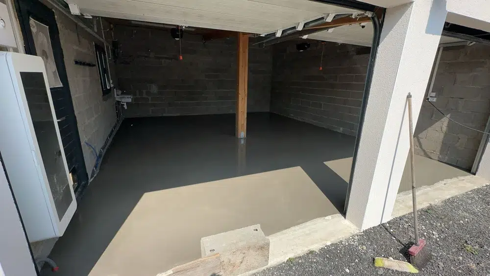 Ragréage de sol – Garage à Riom