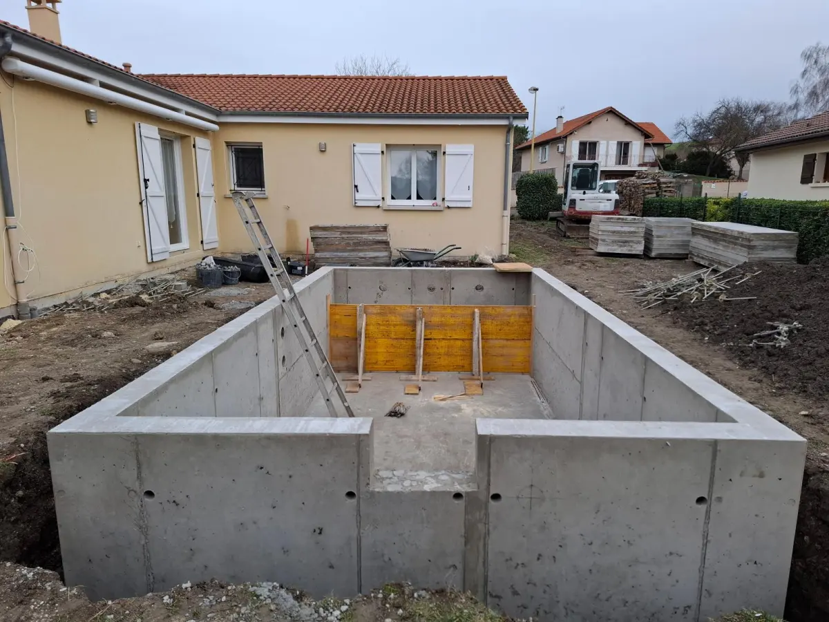 Piscine 6 x 3 à Chauriat