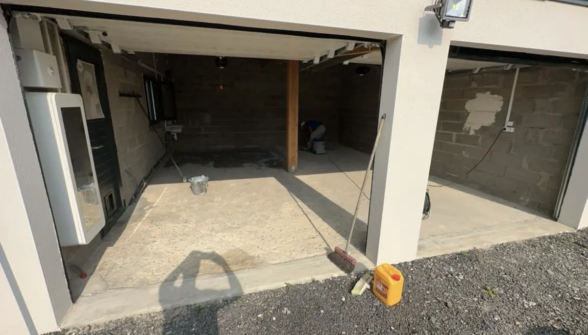 Ragréage de sol – Garage à Riom