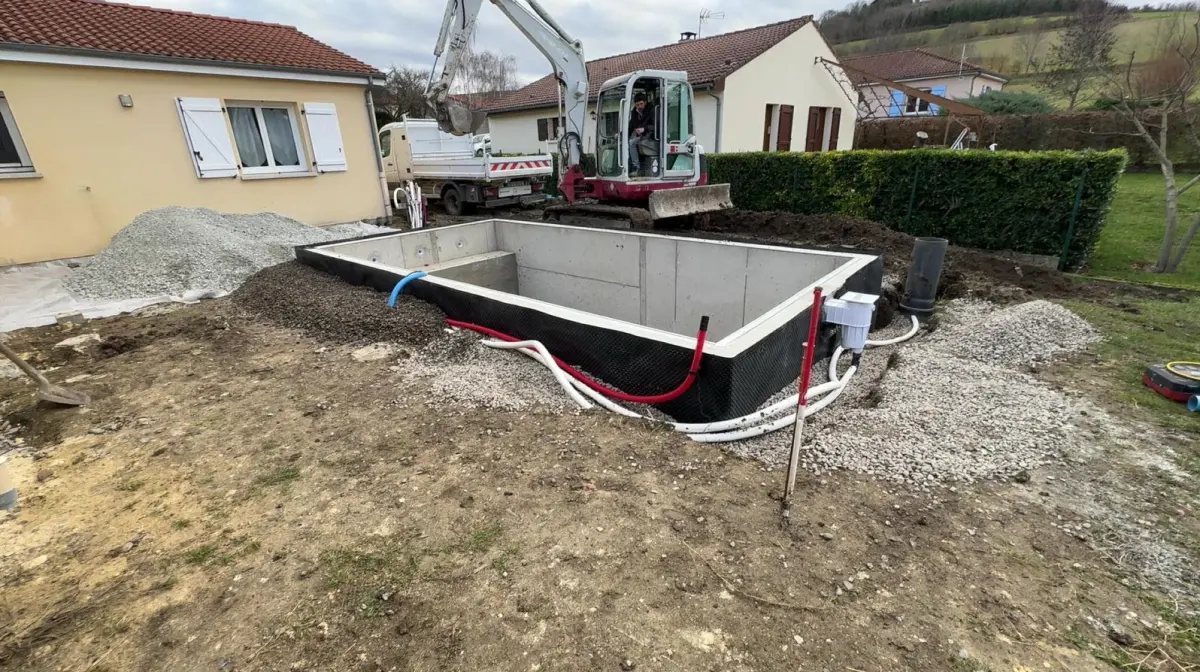 Piscine 6 x 3 à Chauriat