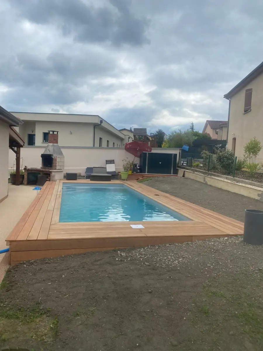 Piscine béton 7,5 x 2,9 à Cébazat - photo 3